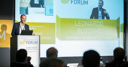 Leonardo Buzzavo all'Automotive Forum