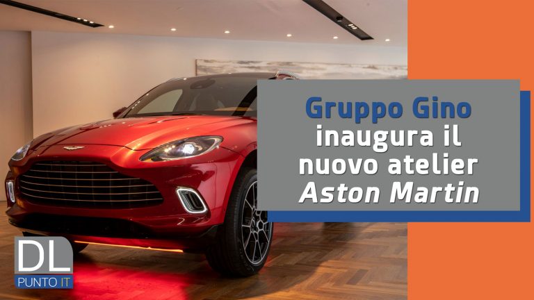 Gruppo Gino inaugura il nuovo atelir Aston Martin a Milano