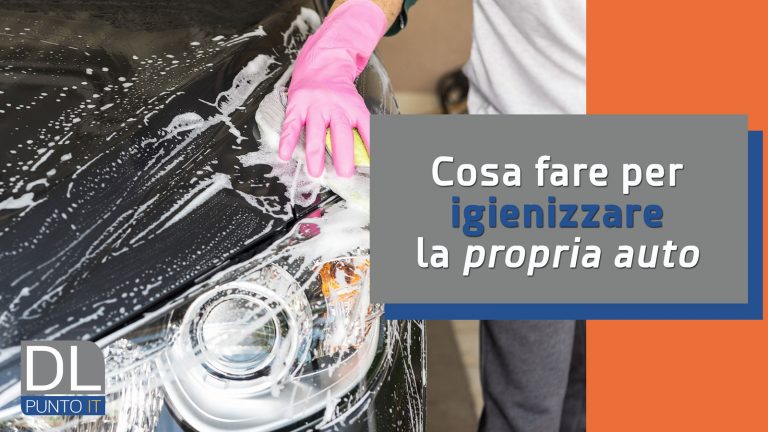 Come igienizzare l'auto